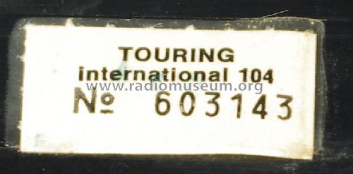 Touring International 104 52151411; ITT Schaub-Lorenz (ID = 2690372) Radio