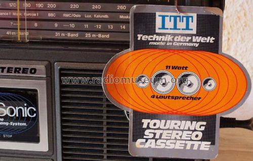 Touring stereo cassette 10952151641 ; ITT Schaub-Lorenz (ID = 2535934) Radio