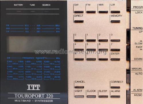 Touroport 220; ITT Schaub-Lorenz (ID = 2249677) Radio