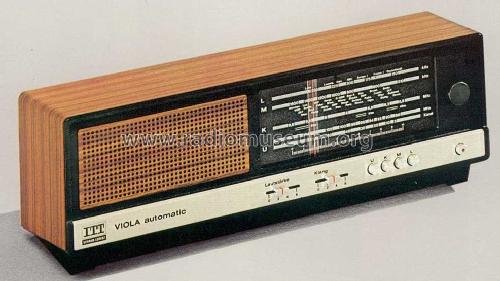 VIOLA automatic 103 52410329; ITT Schaub-Lorenz (ID = 1898141) Radio