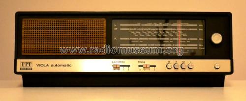 VIOLA automatic 103 52410329; ITT Schaub-Lorenz (ID = 2243073) Radio
