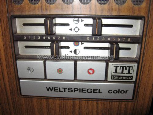 Weltspiegel Color electronic 1642; ITT Schaub-Lorenz (ID = 2122004) Television