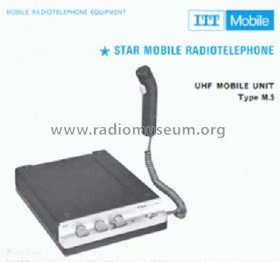 UHF Mobile Unit M-5; ITT Standard (ID = 1687856) Commercial TRX