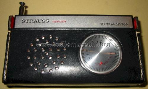 Strauss Swinger 10 Transistor ; J.I.L Canada Limited (ID = 701195) Radio