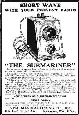 Submariner ; J.M.P. Mfg. Co. (ID = 1618795) Adaptor