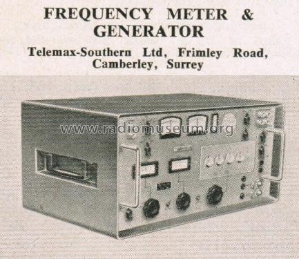 Frequency Meter & Generator T.D.I.; JAC J.A.C. (ID = 2692769) Ausrüstung