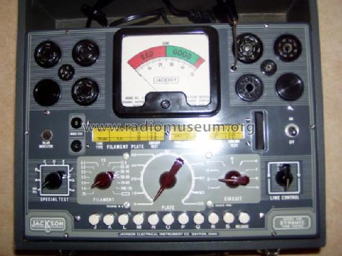 636 Tube Tester bench; Jackson The (ID = 242151) Equipment