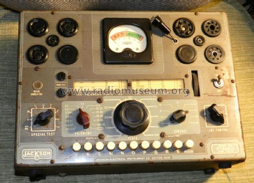 636 Tube Tester portable; Jackson The (ID = 2751828) Equipment