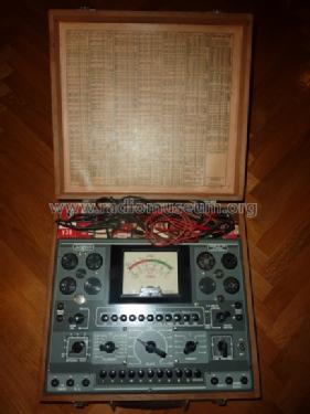 Tube tester with integrated VOM 637; Jackson The (ID = 956261) Equipment