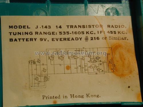 Jade J-143; Jade Recoton Corp.; (ID = 980327) Radio