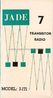 7 Transistor J-171; Jade Recoton Corp.; (ID = 820609) Radio
