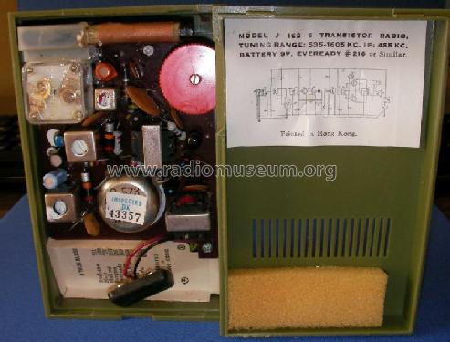 Six Transistor J-162; Jade Recoton Corp.; (ID = 1478513) Radio