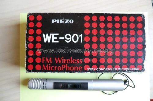 Condenser wireless microphone WE-901; Japan Piezo Co. Ltd. (ID = 931320) Microphone/PU