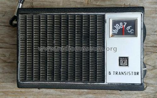 6 Transistor 1139 ; JCPenney, Penney's, (ID = 2311038) Radio