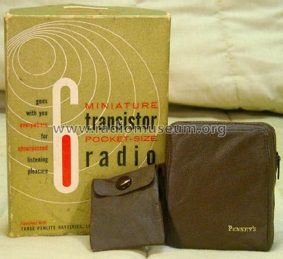 Transistor 6 41-6TP-408; JCPenney, Penney's, (ID = 2135979) Radio