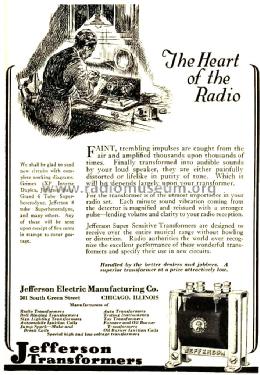 Baby Grand 6 ; Jefferson Electric (ID = 1300269) Radio