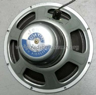 High Fidelity Loudspeaker System Coaxial 2 way; Jensen Radio (ID = 2649918) Lautspr.-K