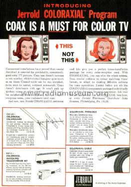 Coloraxial Paralogs PAX-40; Jerrold Electronics (ID = 1734494) Antenna