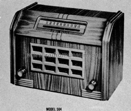 Jewel 504C ; Jewel Radio Corp.; (ID = 829725) Radio