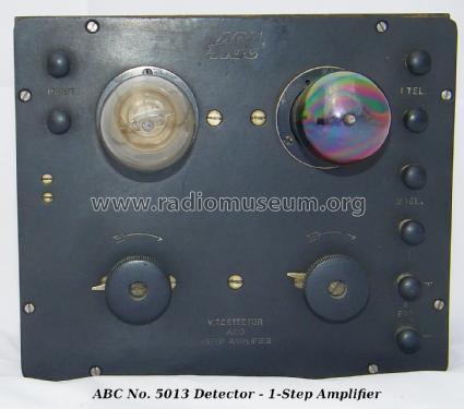 ABC Combination Detector and Amplifier No. 5013; Jewett Manufacturing (ID = 2044041) mod-pre26
