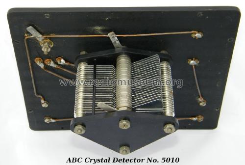 ABC Crystal Detector No. 5010; Jewett Manufacturing (ID = 2044036) Detektor