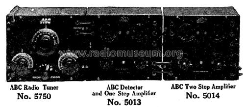 ABC Two-Step Amplifier No. 5014; Jewett Manufacturing (ID = 1000416) Ampl/Mixer