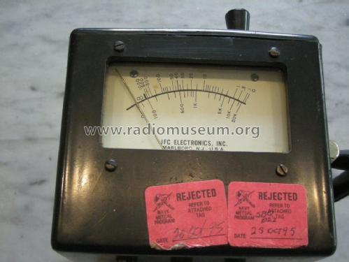 Ohmmeter Mini-500; JFC Electronics Inc. (ID = 1505642) Ausrüstung