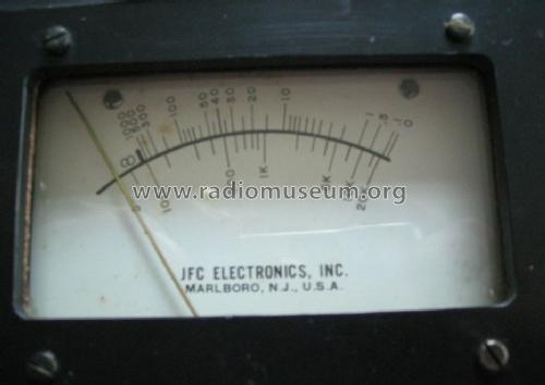 Ohmmeter Mini-500; JFC Electronics Inc. (ID = 1505658) Ausrüstung