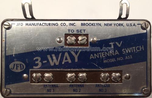 Antenna Selector AS3; JFD Mfg. Co. Inc.; (ID = 2206836) Antenna