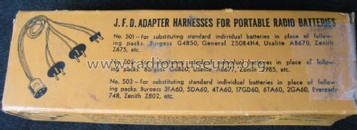 Battery adapter 503; JFD Mfg. Co. Inc.; (ID = 1214038) Misc