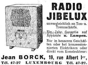 Modèle 1935 ; Jibelux, Jean Borck; (ID = 1530240) Radio