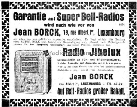 Unbekannt - Unknown 2 ; Jibelux, Jean Borck; (ID = 1530243) Radio