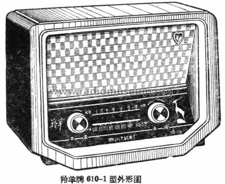 Lingyang 羚羊 610-1; Jinzhou 锦州无线电厂 (ID = 801926) Radio