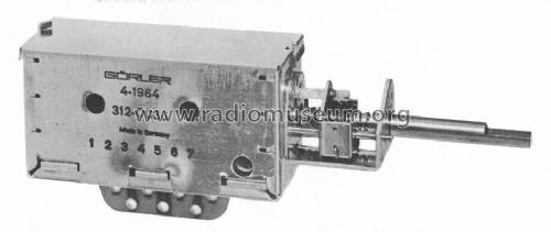 Transistor-UKW-Tuner 312-0036; Görler, J. K.; (ID = 1712202) mod-past25