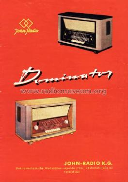 Dominator IIIa ; John-Radio KG, (ID = 65437) Radio