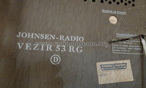 Vezir 53RG; Johnsen, Wilhelm; (ID = 2315499) Radio