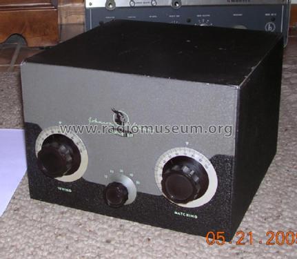 Antenna Matchbox 250-23; Johnson Company, E.F (ID = 1245063) Antenne