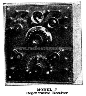Jones Regenerative Receiver Model J; Jones Radio Co.; (ID = 986216) Radio