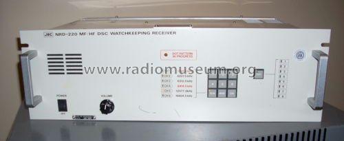 MF/HF DSC Watchkeeping Receiver NRD-220; JRC Japan Radio Co., (ID = 1567868) Commercial Re