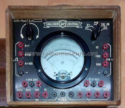 Analizador Universal FE ; Jugi, Radio (ID = 1826396) Ausrüstung