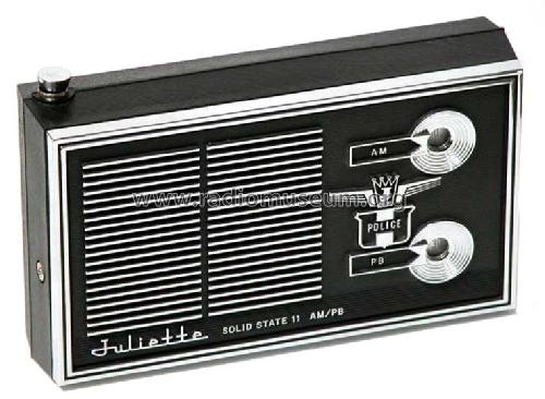 Juliette Police Solid State 11 AM/PB APB-11 L ; Topp Import & Export (ID = 797753) Radio
