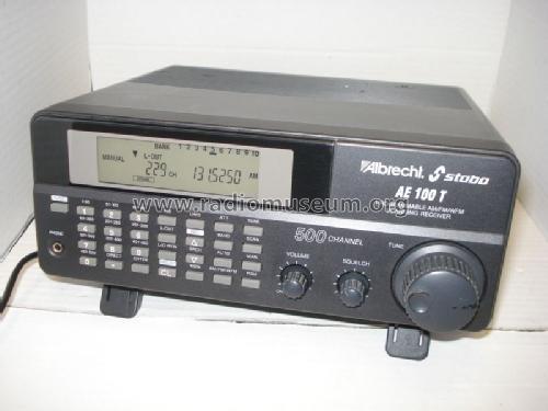 Programmable AM/FM/WFM Scanning Receiver AE100T; Albrecht Marke, (ID = 1789959) Amateur-R