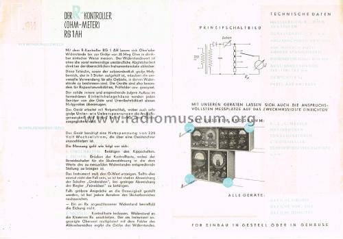 R-Kontroller RG1H; Jungmann, Alfio; (ID = 2466125) Equipment