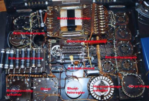 Röhrenprüfgerät RPG IV/47; Junker, Joseph, GmbH (ID = 96451) Equipment