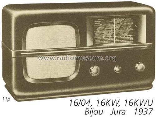 Bijou 16KW; Jura; La Chaux-de- (ID = 709488) Radio