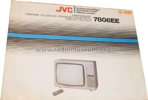 7808-EE; JVC - Victor Company (ID = 1635932) Television