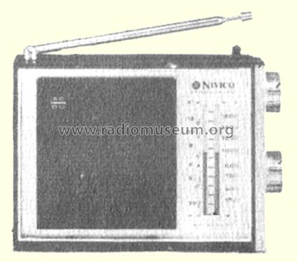 Nivico 8-Transistor 2-Band Portable radio A-730B; JVC - Victor Company (ID = 2510928) Radio