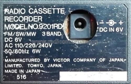 9201-RD; JVC - Victor Company (ID = 3163455) Radio