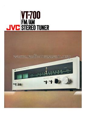 AM-FM Stereo Tuner VT-700; JVC - Victor Company (ID = 2963221) Radio