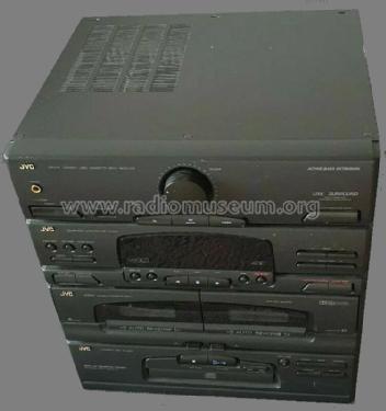 Compact-Disc Cassette-Deck Receiver CA-E48BK; JVC - Victor Company (ID = 2393862) Radio